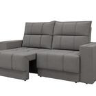 Sofá Kazan Premium 1,85m Assento Retrátil/reclinável Suede Ci