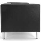 Sofá Kubo 02 Lugares 153 Cm Corano Preto