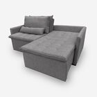 Sofá Líbano 2 Lugares 1,56 Metros Linho - 06 Grafite