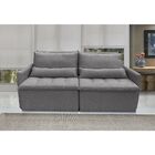 Sofá Líbano 3 Lugares 1,76 Metros Linho - 06 Grafite