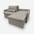 Sofá Líbano 4 Lugares 1,96 Metros Linho - 08 Bege