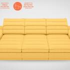 Sofá Lincoln 2,05m Assento Retrátil E Reclinável Velosuede Ca