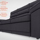 Sofá Lincoln 2,05m Assento Retrátil E Reclinável Velosuede Pr