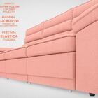 Sofá Lincoln 2,05m Assento Retrátil E Reclinável Velosuede Ro