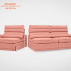 Sofá Lincoln 2,30m Assento Retrátil E Reclinável Velosuede Ro