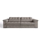 Sofá Linho 4 Lugares Retrátil E Reclinável 230m Majestoso Esp