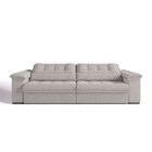 Sofá Linho 4 Lugares Retrátil E Reclinável 230m Majestoso Esp