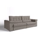 Sofá Linho 4 Lugares Retrátil E Reclinável 290m Majestoso Esp