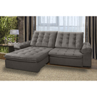 Sofá Lion 2 Lugares 1,70 Metros Veludo - 03 Capuccino