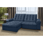 Sofá Lion 2 Lugares 1,90 Metros Veludo - 24 Azul Marinho