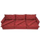 Sofá Lisboa 3,52m Retrátil, Reclinável, Molas No Assento E Al