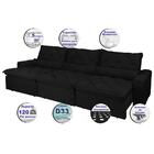 Sofá Lisboa 4,12m Retrátil, Reclinável, Molas No Assento E Al