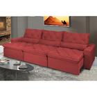 Sofá Lisboa 4,12m Retrátil, Reclinável, Molas No Assento E Al