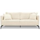 Sofa Liv 3 Lugares 220cm Pes Aço Linho 234 Ezz