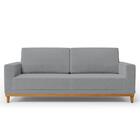 Sofá Living 160cm 2 Lugares Kayrós D05 Bouclê Cinza - Mpozena