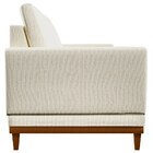Sofá Living 160cm 2 Lugares Kayrós D05 Linho Cru - Mpozenato