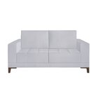 Sofá Living 160cm 2 Lugares Orion Espresso Móveis Cinza
