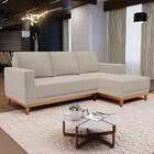 Sofá Living 200cm 3 Lugares Com Chaise Esquerdo Kayrós D05 Bo