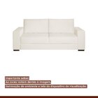 Sofá Living 2 Lugares 160cm Valence Espresso Móveis Cru