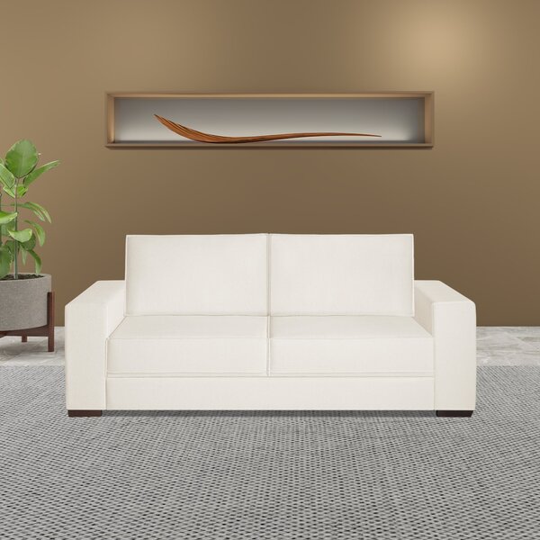 Sofá Living 2 Lugares 160cm Valence Espresso Móveis Cru