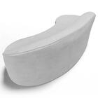 Sofá Living 2 Lugares 180cm Braço Direito Mozart D06 Linho Ci