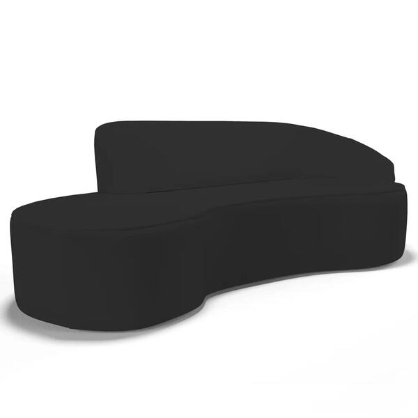 Sofá Living 2 Lugares 180cm Braço Direito Mozart D06 Sintétic