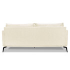 Sofá Living 2 Lugares 1 60m Sirius Linho Pés Metálicos - Pall