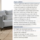 Sofá Living 2 Lugares 220cm Com Base De Ferro Tecido Boulé Ac