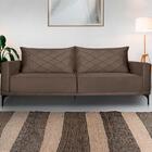 Sofa Living 2 Lugares Nori 160cm Veludo Deluxe Ezz
