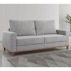 Sofá Living 3 Lugares 180cm Linhão Livia Nanquin