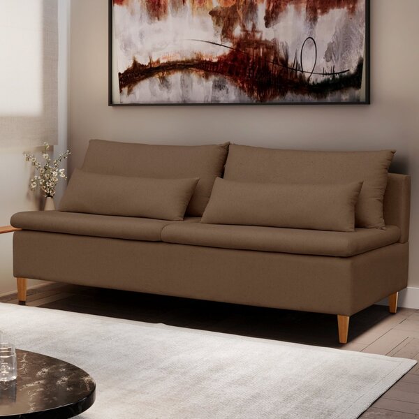 Sofá Living 3 Lugares 180cm Maya Celflex Castor