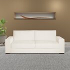 Sofá Living 3 Lugares 200cm Valence Espresso Móveis Cru