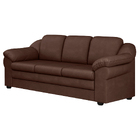 Sofá Living 3 Lugares 207cm Áurea Courino Marrom - Sallar Home