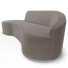 Sofá Living 3 Lugares 230cm Braço Direito Mozart D06 Boucle B