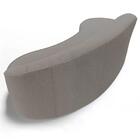 Sofá Living 3 Lugares 260cm Braço Direito Mozart D06 Boucle B