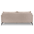 Sofá Living 3 Lugares 2 00m Sirius Linho Pés Metálicos - Pall