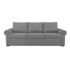 Sofá Living 3 Lugares Em Linho Tarsila Yescasa Cinza