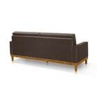 Sofá Living 3 Lugares Julie 180cm Linha Marrom