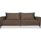 Sofa Living 3 Lugares Nori 220cm Veludo Deluxe Ezz