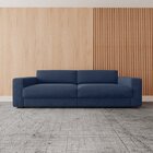 Sofá Living 4 Lugares 260  Mescla Azul Jeans