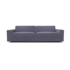 Sofá Living 4 Lugares 260 Living Contemporâneo Mescla Cinza C