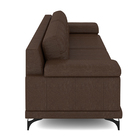 Sofá Living 4 Lugares 275cm Agostino Pés Design Em Ferro Cour