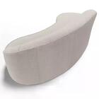 Sofá Living 4 Lugares 280cm Braço Direito Mozart D06 Boucle B