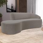 Sofá Living 4 Lugares 280cm Braço Direito Mozart D06 Boucle B