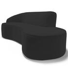 Sofá Living 4 Lugares 280cm Braço Esquerdo Mozart D06 Veludo