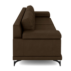 Sofá Living 4 Lugares 295cm Agostino Pés Design Em Ferro Cour