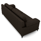 Sofá Living 4 Lugares 295cm Agostino Pés Design Em Ferro Cour