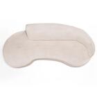 Sofá Living 4 Lugares 300cm Braço Direito Mozart D06 Linho Cr