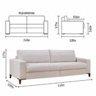 Sofá Living 5 Lugares 260cm Aquila Áquila Monteiro 01