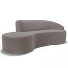 Sofá Living  2 Lugares 180cm Braço Direito Mozart D06 Bouclê